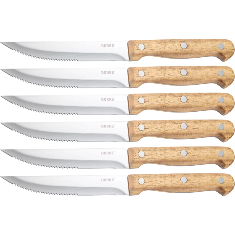 BBQ Steakkniver 6-pk