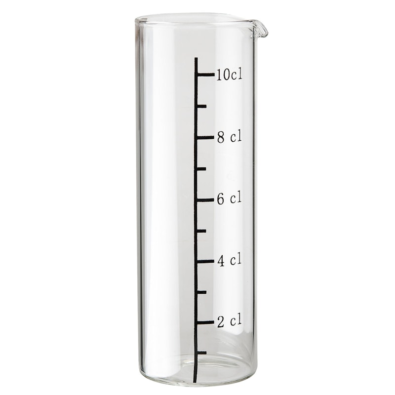 Conn Målebeger, Glas