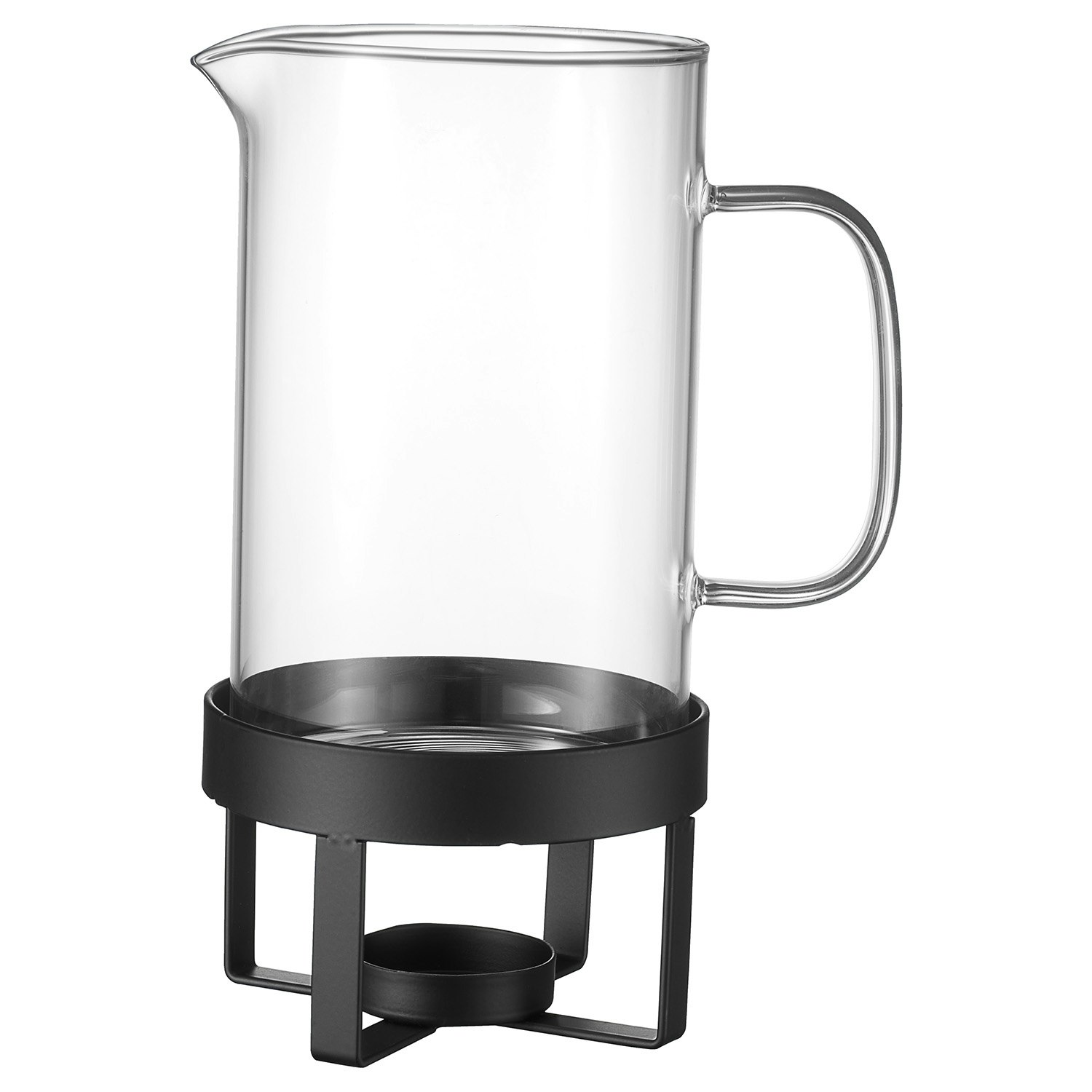 Dorre Gerry Gl&oslash;ggkanne 1,2 L -  Gl&oslash;ggkrus Glass Sort - 5-9181