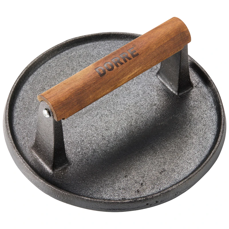 Hally Hamburgerpresse Ø18 cm, Sort