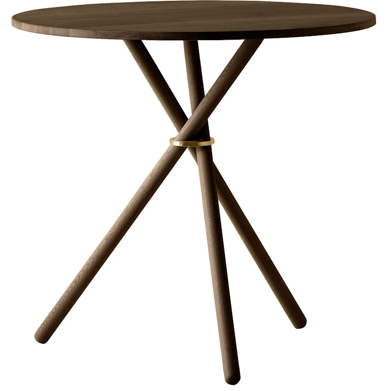 Aldric Sidebord 80 cm, Mørk Eik