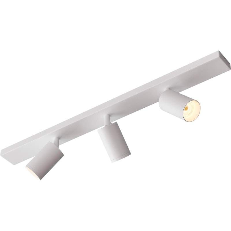 Canspot 57 Triple Bar Spotlight, Hvit / Messing
