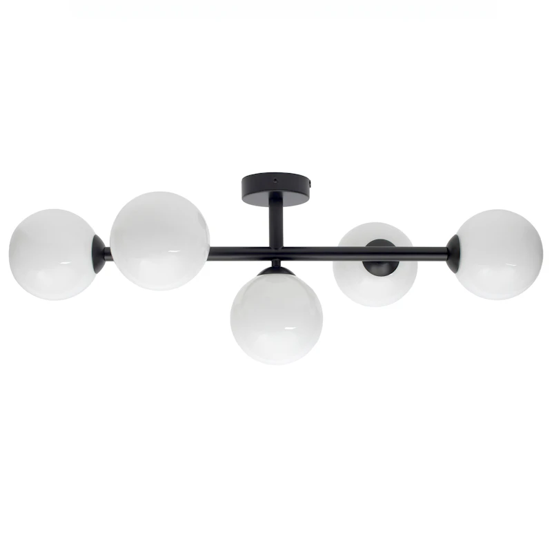 Stringball 5 Taklampe/vegglampe, Antrasitt