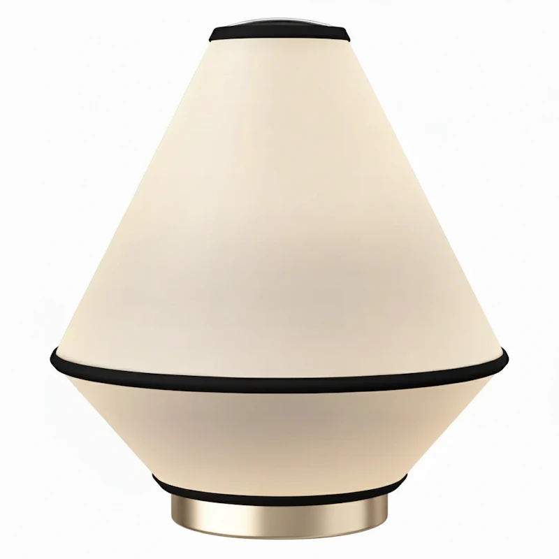 Tafta Bordlampe Portabel, Sort/Off-white