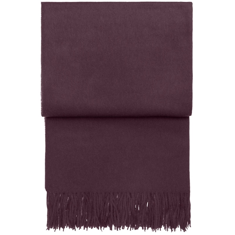 Classic Pledd 130x200 cm, Plum
