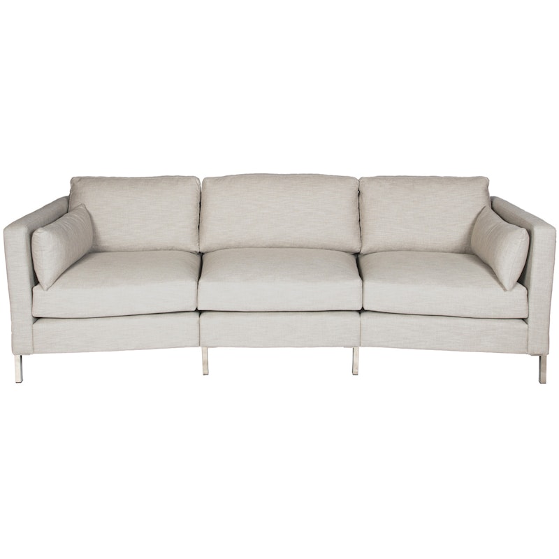 Wave Sofa 3-seters Curved LC Pk1, Nolita Flint 11