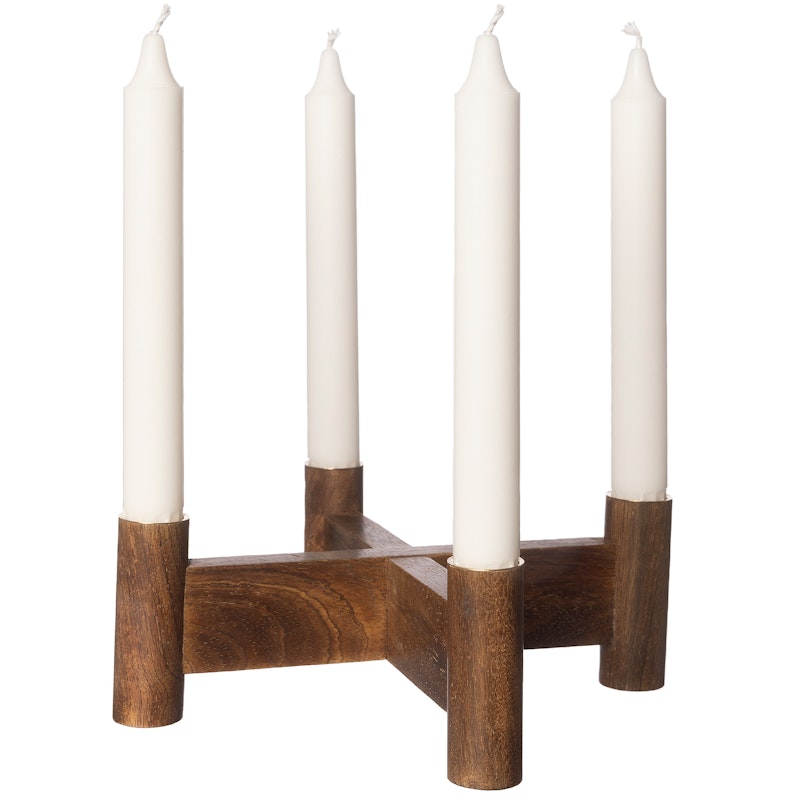 Adventslysestake, Dark Wood