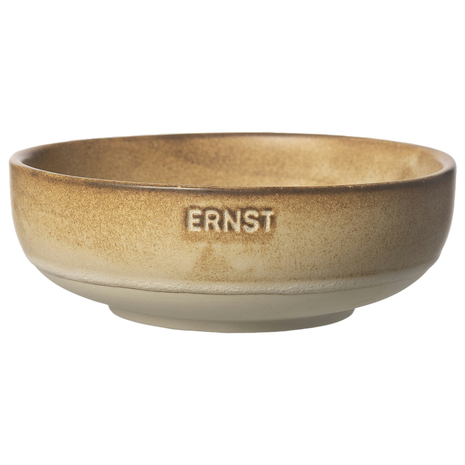 Ernst Sk&aring;l &Oslash;14 Cm /Natur -  Serveringssk&aring;ler Stengods Brun - 246790