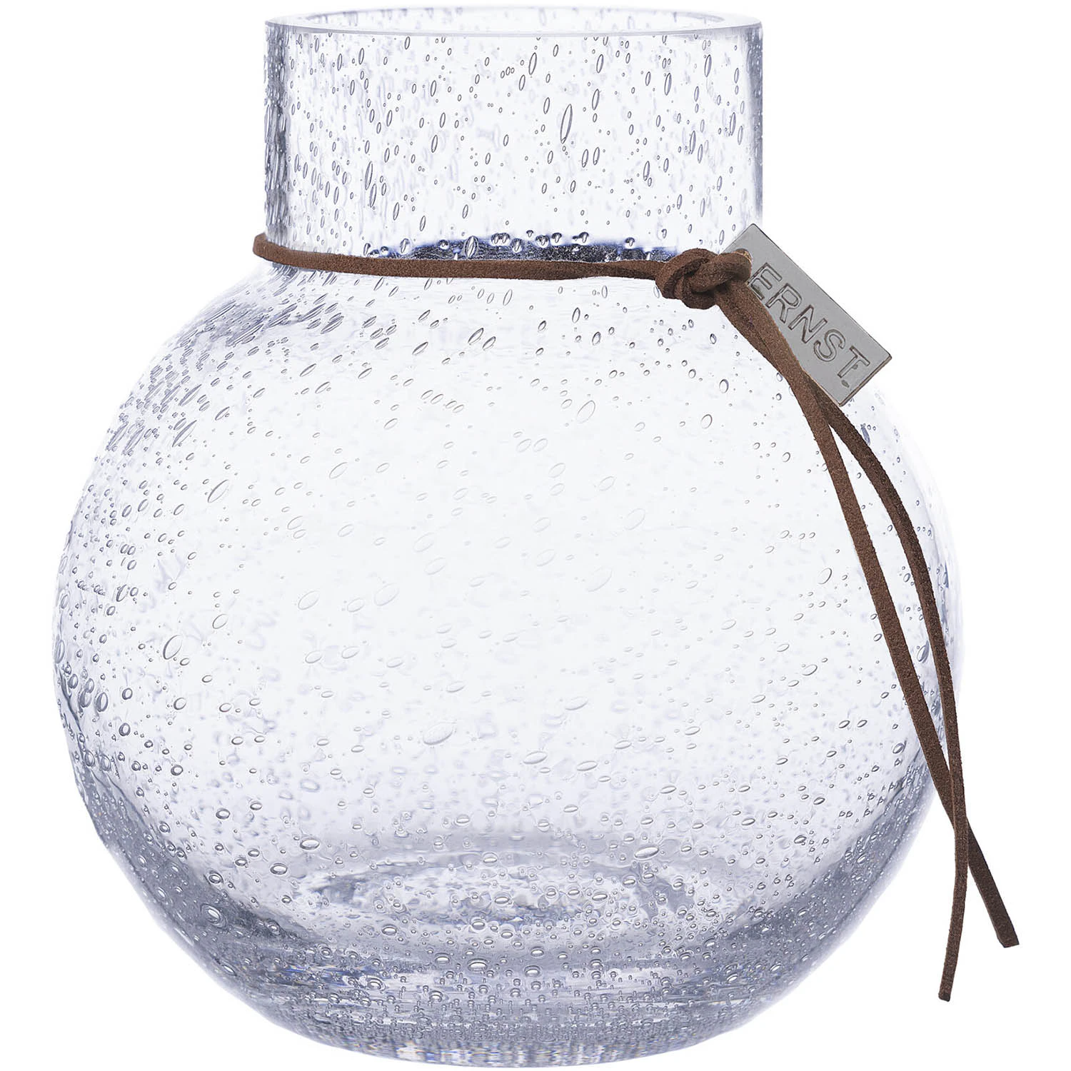 Ernst Bubble Vase H:14 Cm -  Vaser Glass Klar - 364361