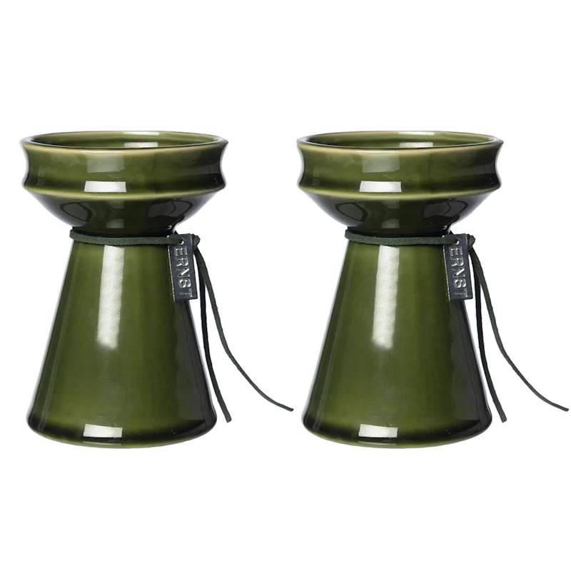 Løkvase H12 cm, 2-pk