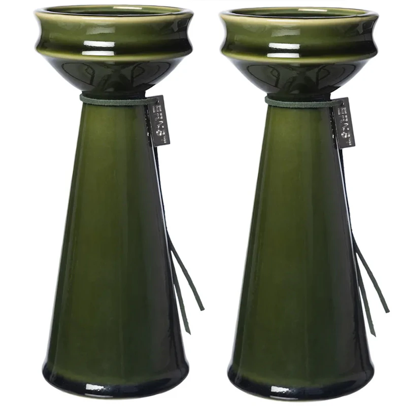 Bulb Vase H20 cm, 2-pack