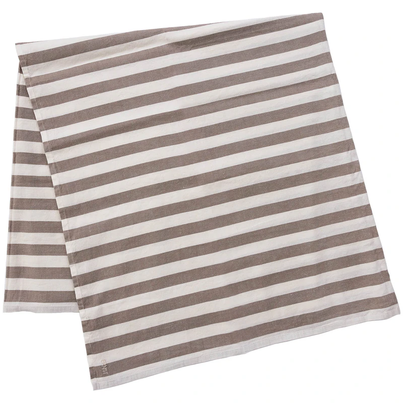 Duk 145x300 cm, Hvit/Mole