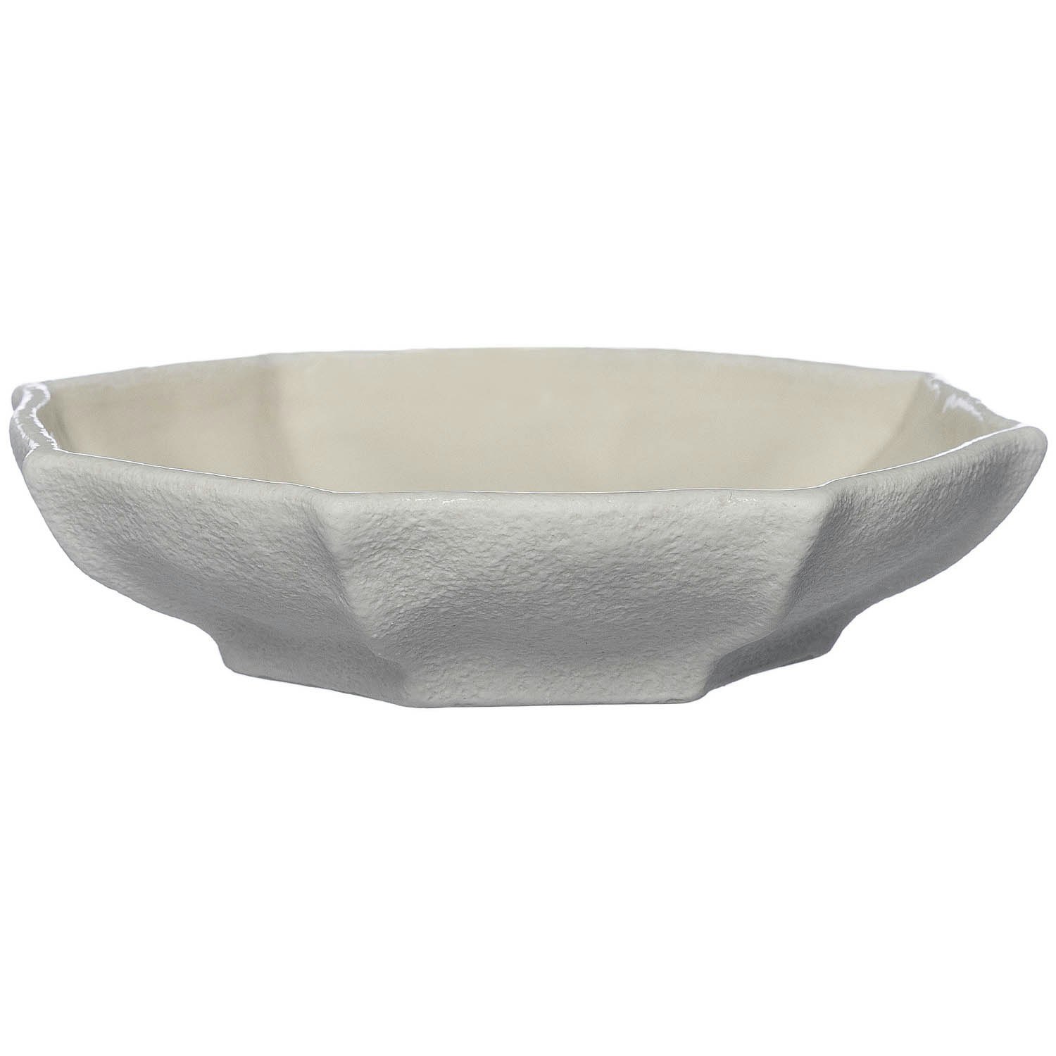 Ernst Fat &Oslash;17 Cm -  &Oslash;vrige Fat & Tallerkener Stengods Natural White - 246777