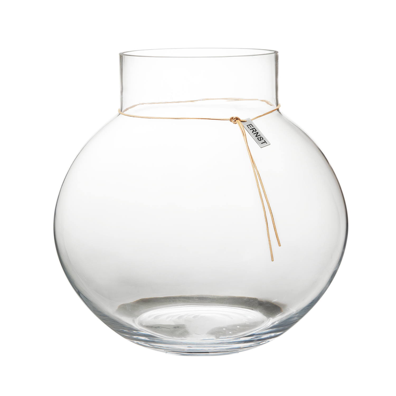 Ernst Glassvase  &Oslash;37 Cm -  Vaser Skinn Klar - 364454