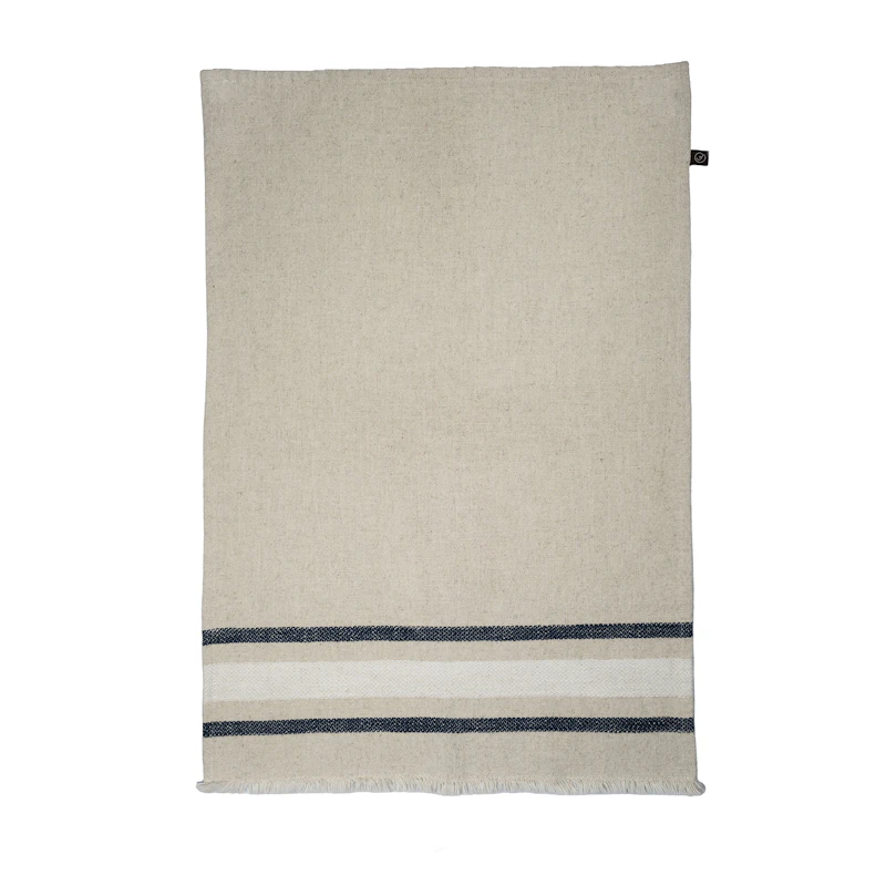 Kjøkkenhåndkle 47x70 cm, Blå / Natur