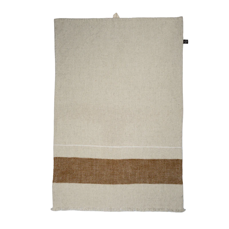 Kjøkkenhåndkle 47x70 cm, Colafarget / Natur