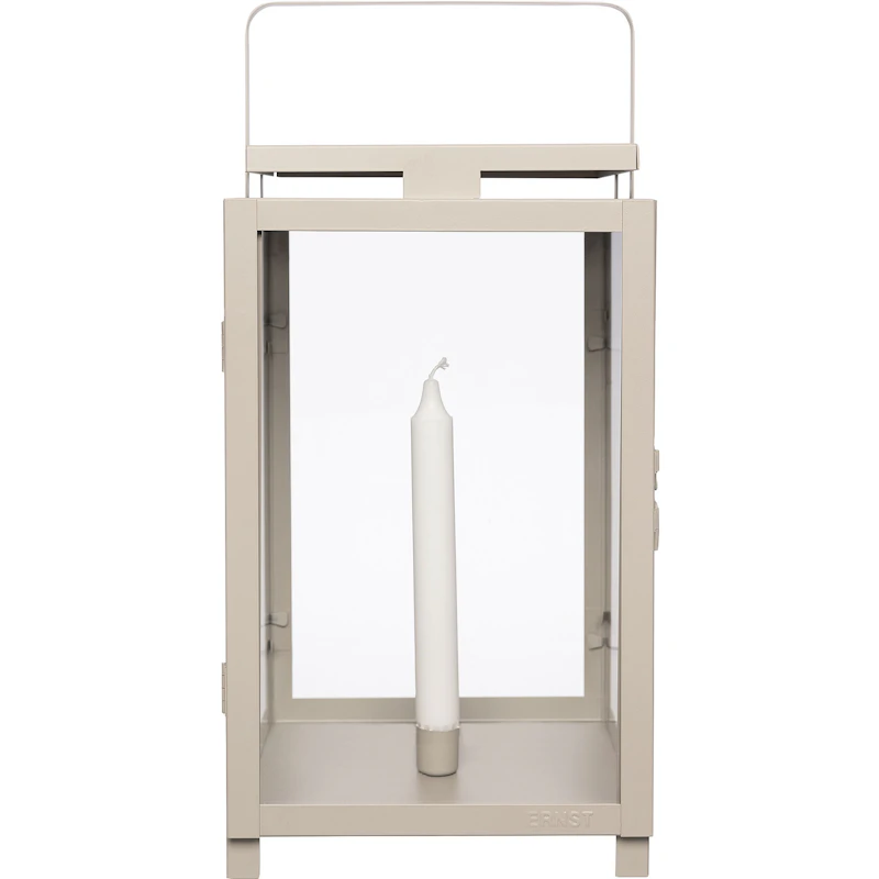 Lanterne Kronelys H42 cm, Beige