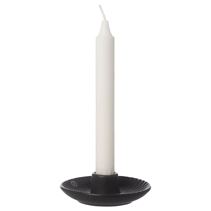 Lysestake Ø10,5 cm, Sort