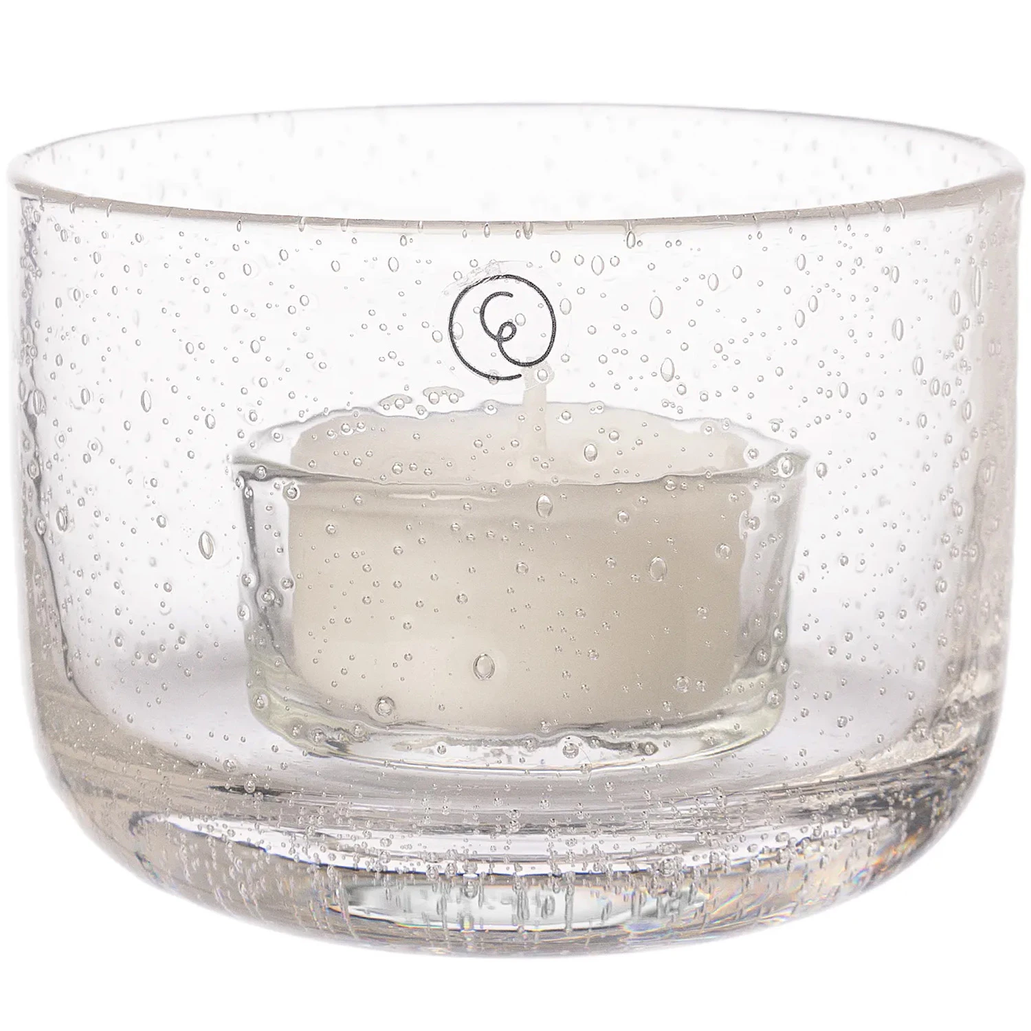 Ernst Lyslykte 6 Cm -  Lysestaker Glass Klar - 371536