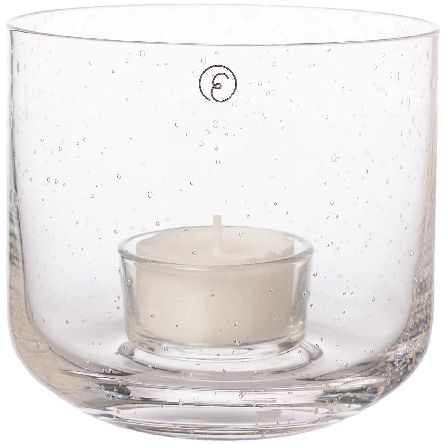 Ernst Lyslykte 9 Cm -  Lysestaker Glass Klar - 371537