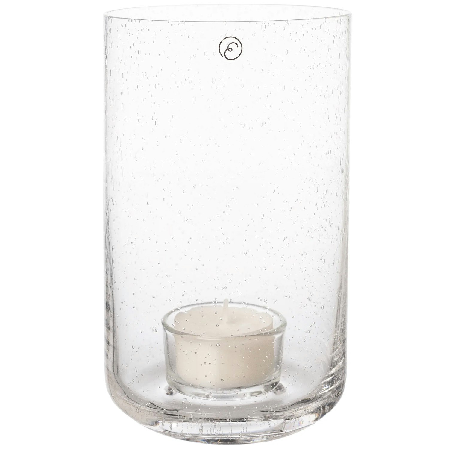 Ernst Lyslykte 15 Cm -  Lysestaker Glass Klar - 371538