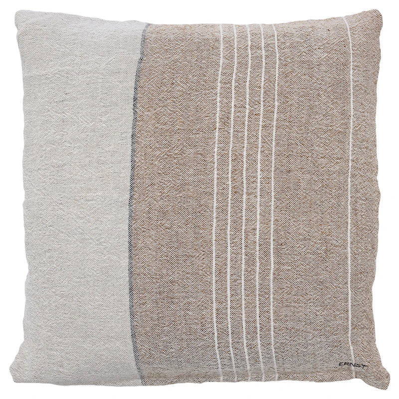 Putetrekk 50x50 cm, Karamellfarget/Naturfarget