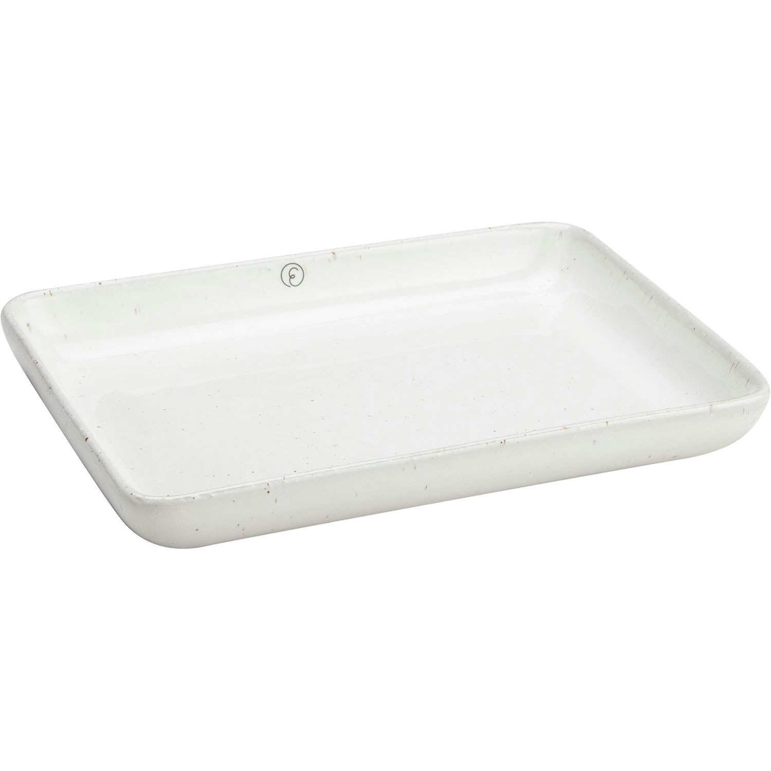 Ernst Serveringsfat 20x15 Cm Natur -  Serveringsfat Stengods Nature - 246020