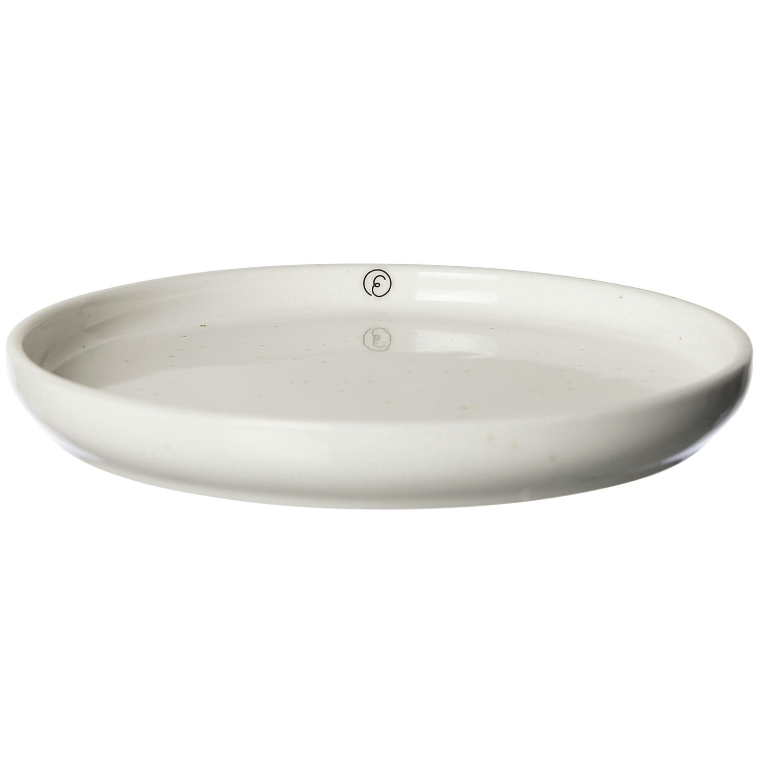 Ernst Side Plate &Oslash;17,5 Cm Vanilla -  Asjetter Porselen Vanilje - 246058