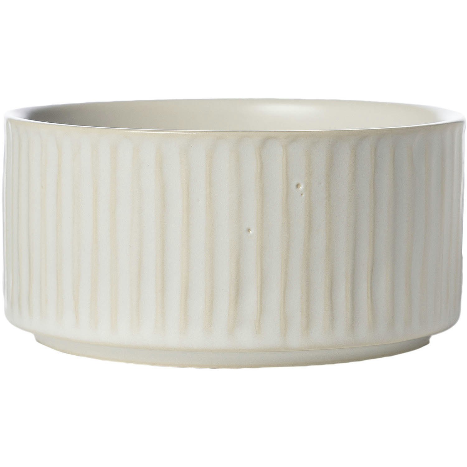 Ernst Sk&aring;l &Oslash;12 Cm Naturhvit -  Serveringssk&aring;ler Stengods Natural White - 246773