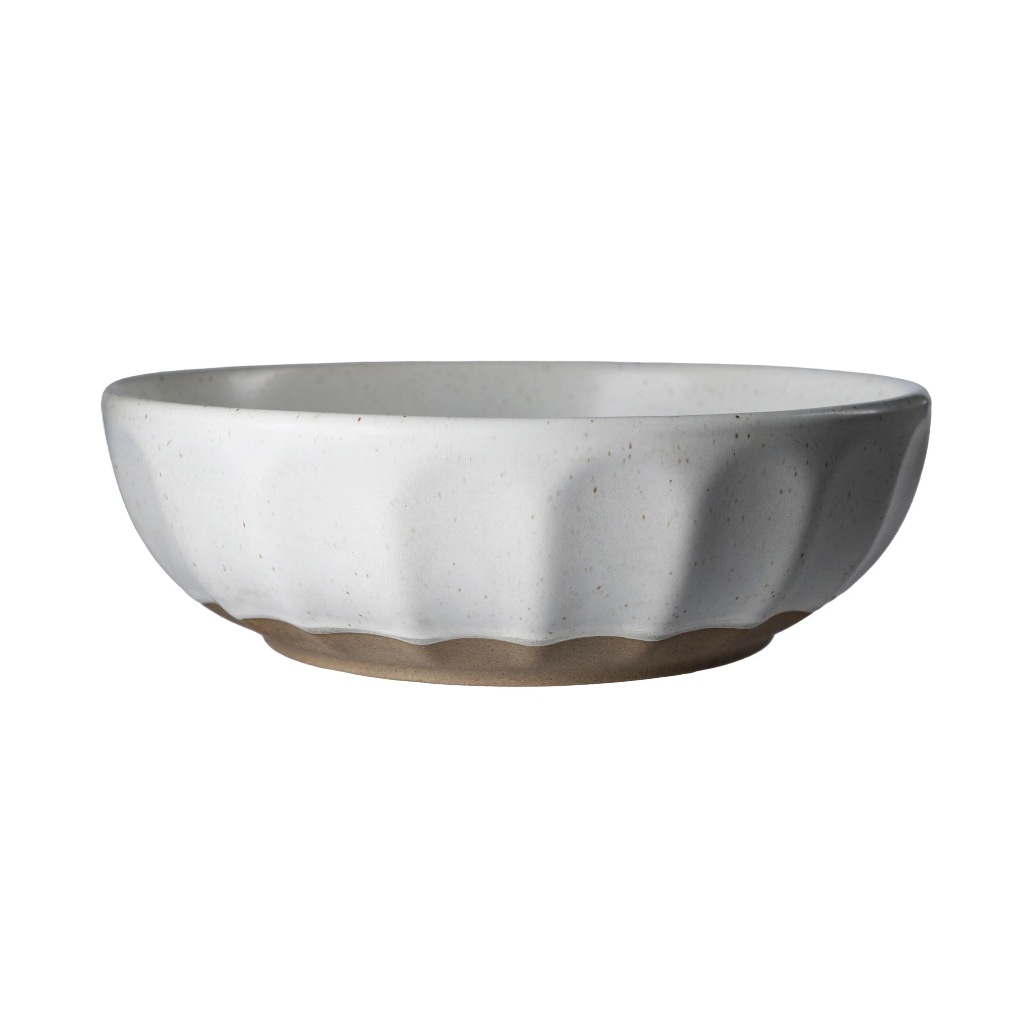 Ernst Sk&aring;l 20 Cm  / Natur -  Serveringssk&aring;ler Stengods Hvit - 247068