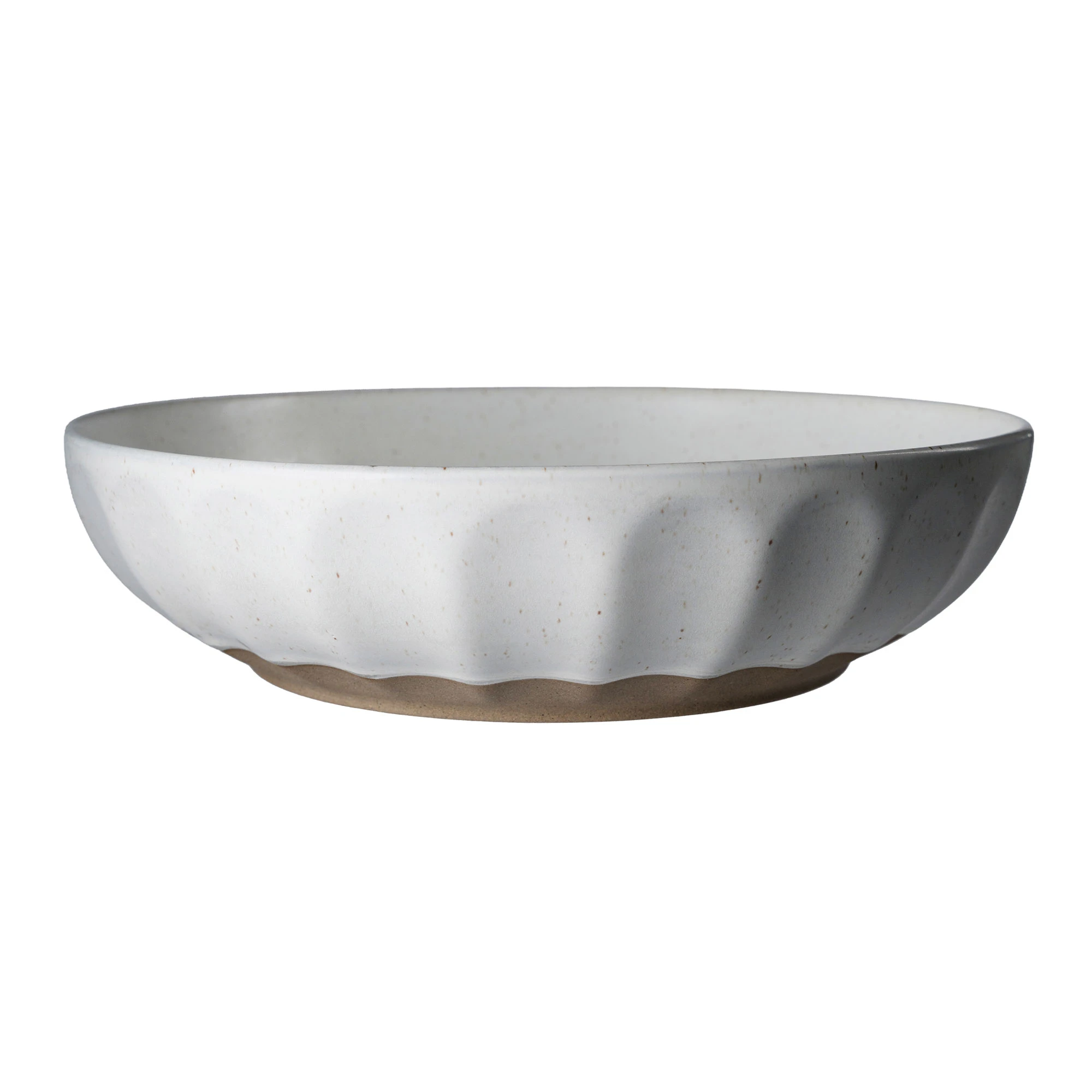 Ernst Sk&aring;l 24 Cm  / Natur -  Serveringssk&aring;ler Stengods Hvit - 247070