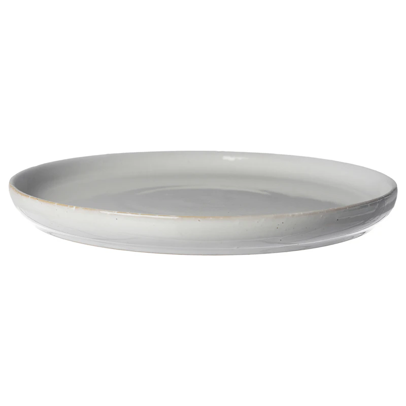 Tallerken Ø24,5 cm, Naturhvit