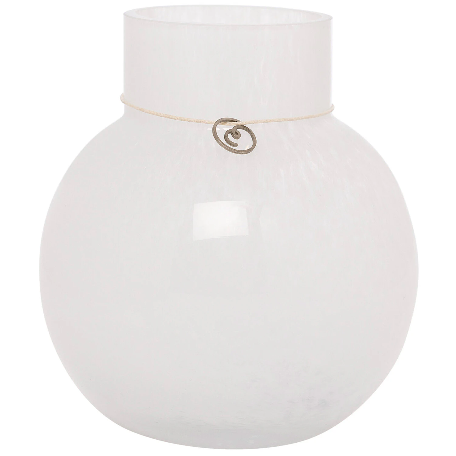 Ernst Vase 14 Cm  -  Vaser Glass Hvit - 364341