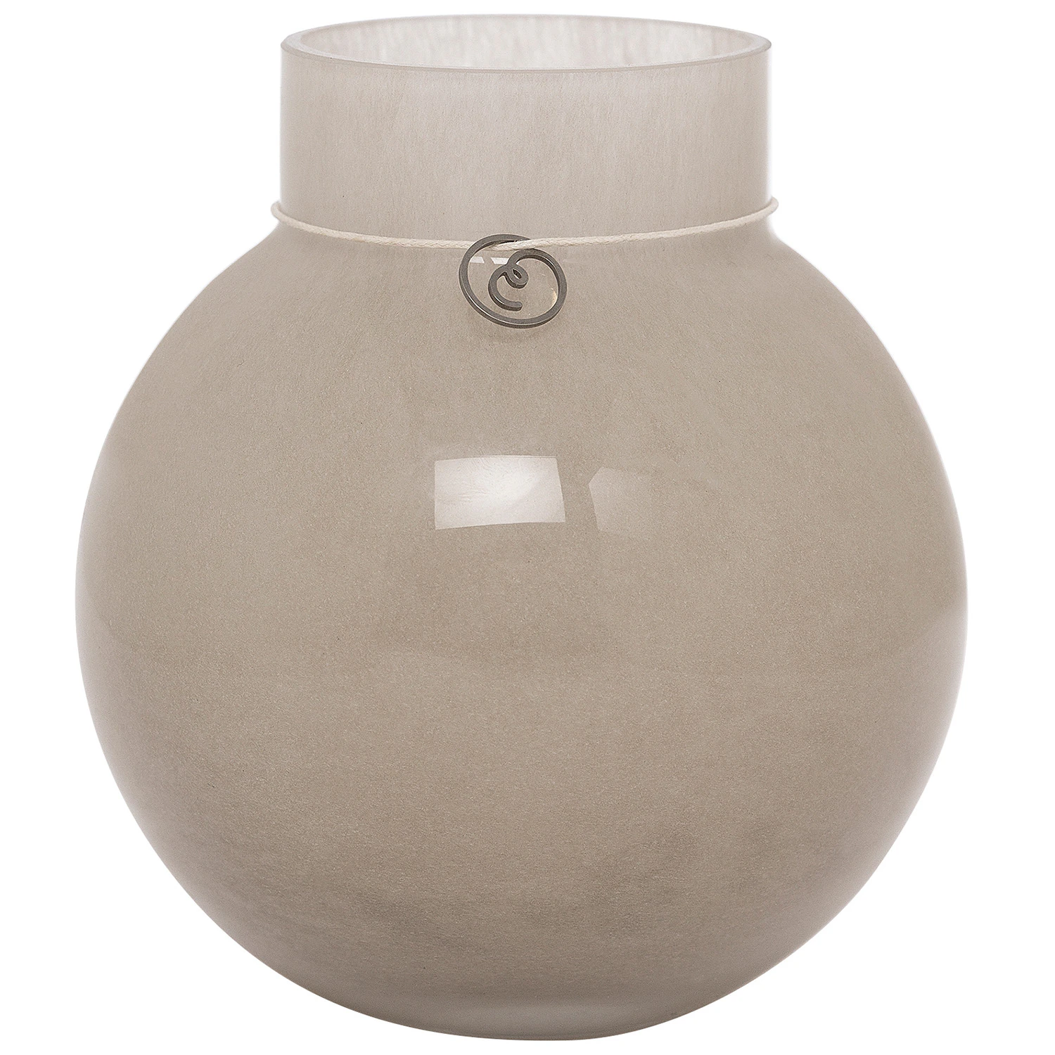 Ernst Vase 14 Cm  -  Vaser Glass Beige - 364345