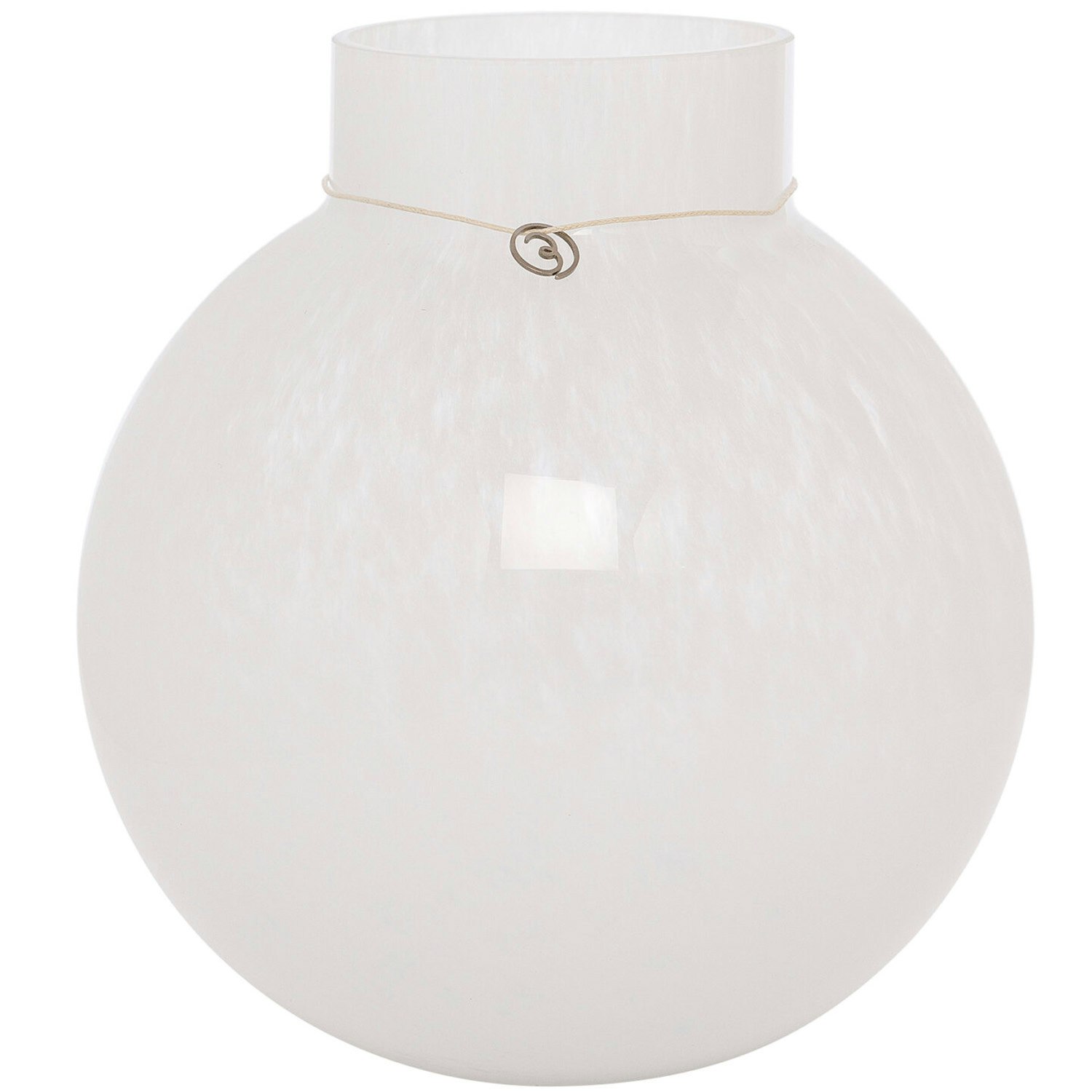 Ernst Vase 22 Cm  -  Vaser Glass Hvit - 364342