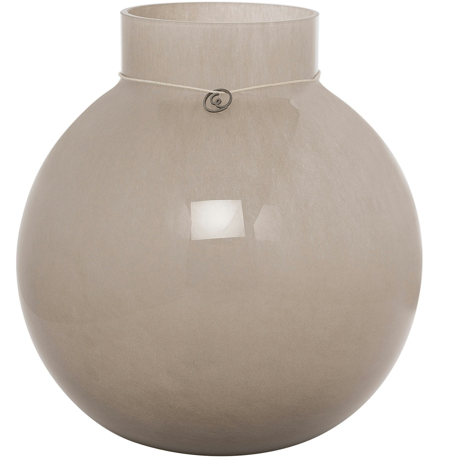 Ernst Vase 22 Cm  -  Vaser Glass Beige - 364346
