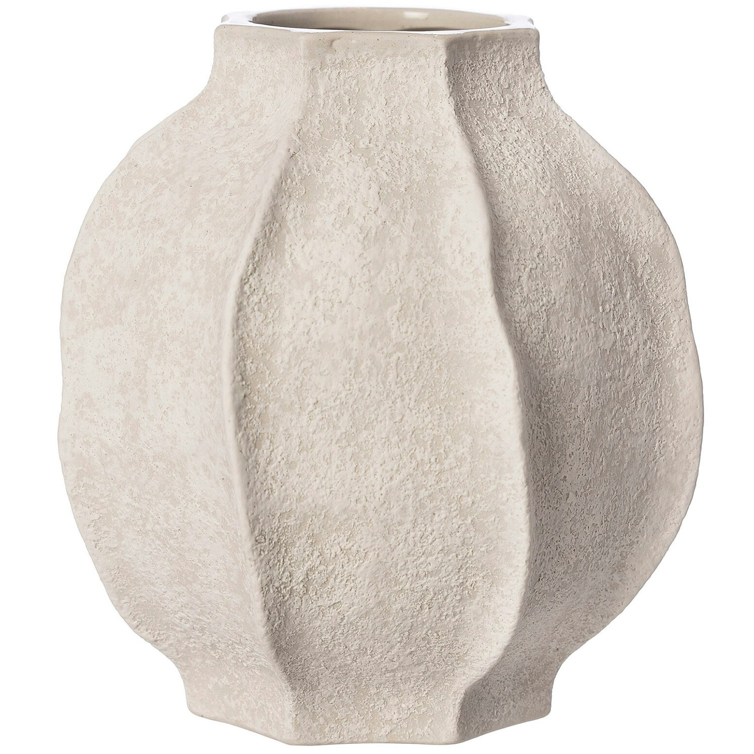 Ernst Vase 18 Cm Naturhvit -  Vaser Stengods Off-White - 270752