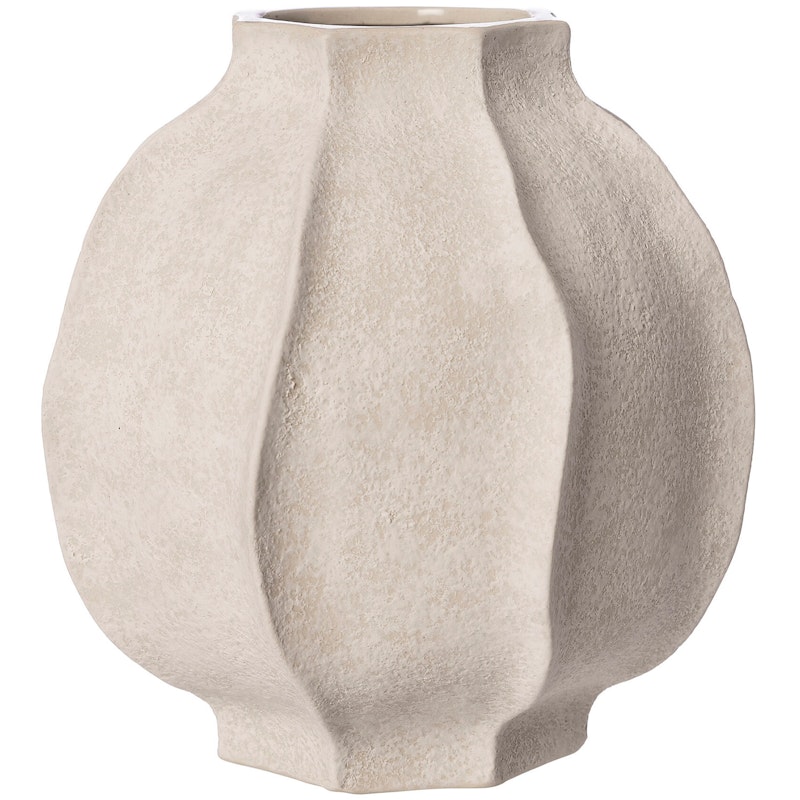 Vase 24 cm, Naturhvit
