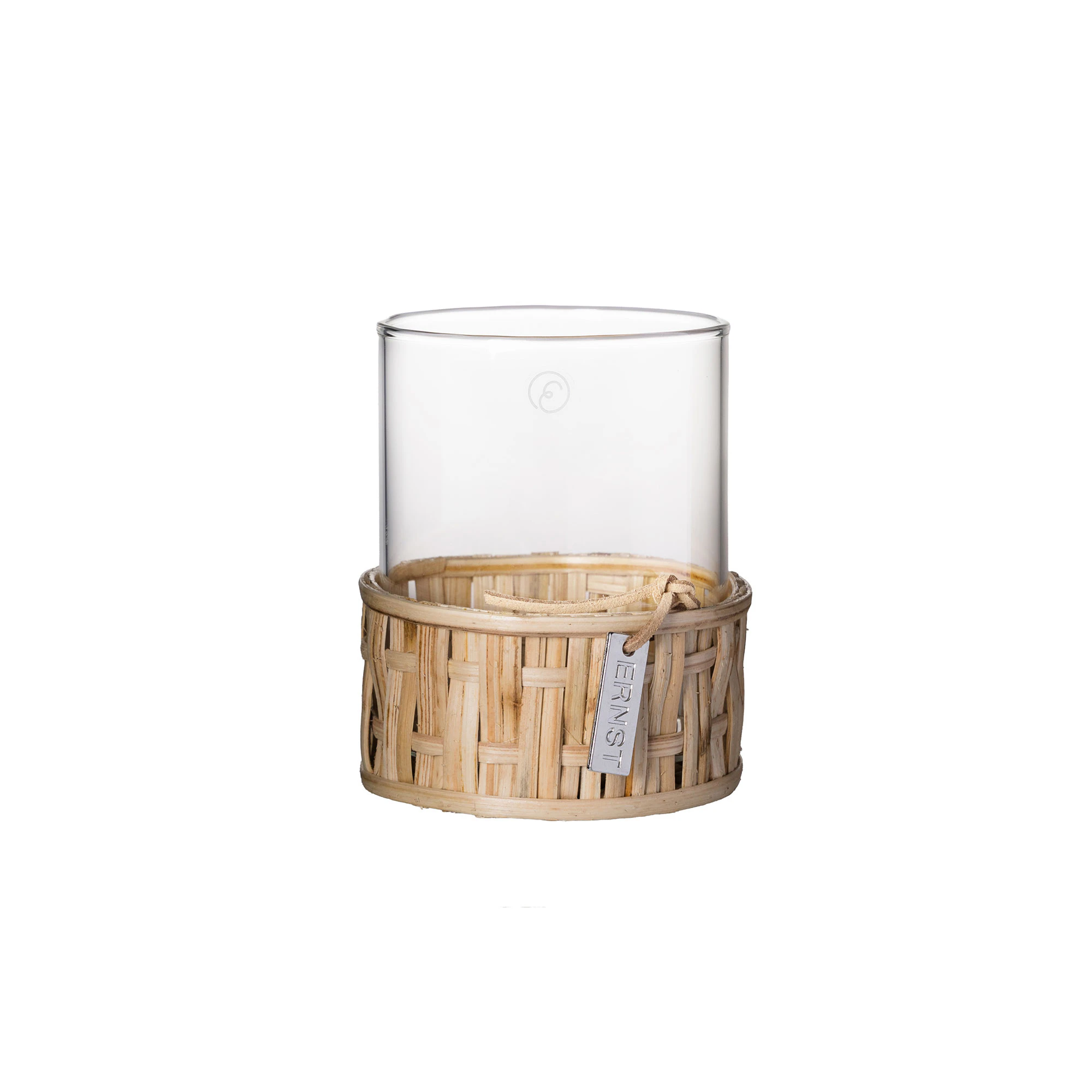 Ernst Vase 8,5 Cm Natur -  Lyslykter Glass Nature - 364336