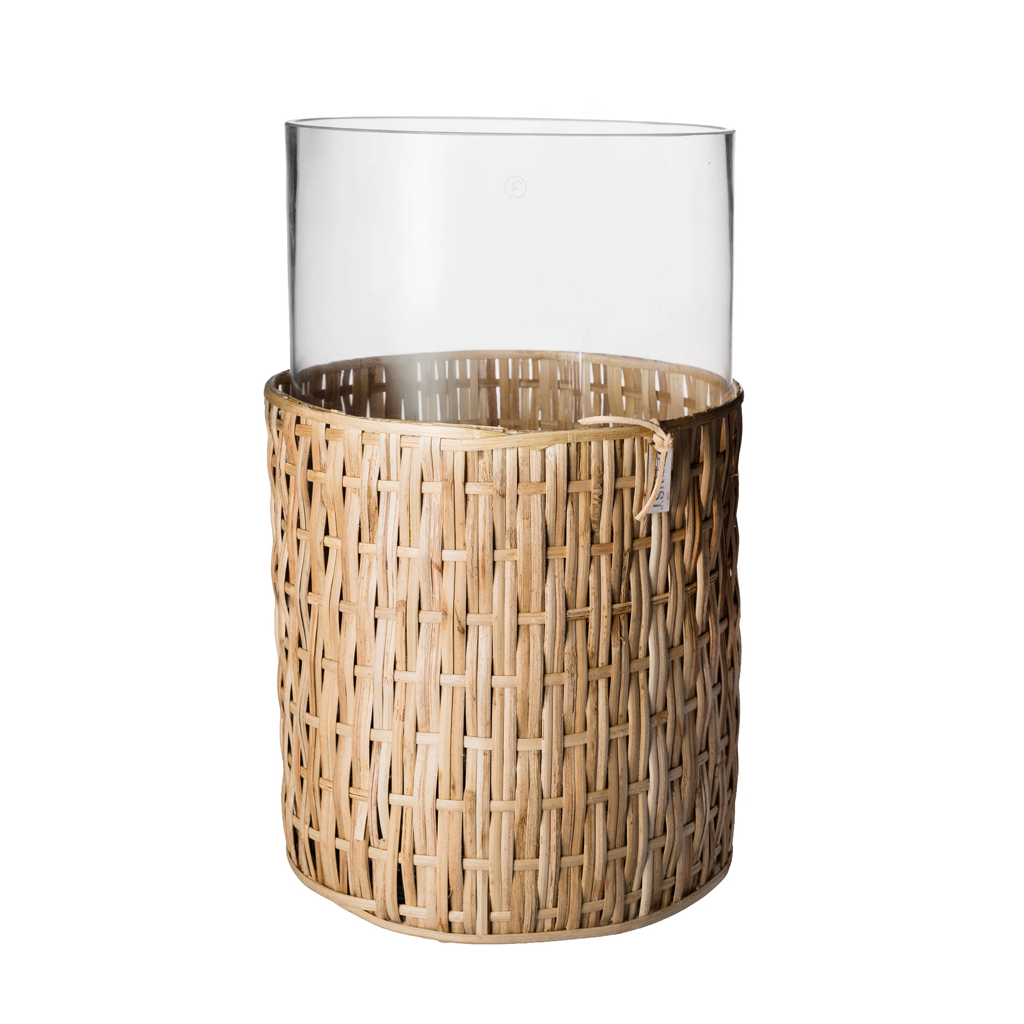 Ernst Vase 30 Cm Naturlig -  Lyslykter Glass Natural - 364339