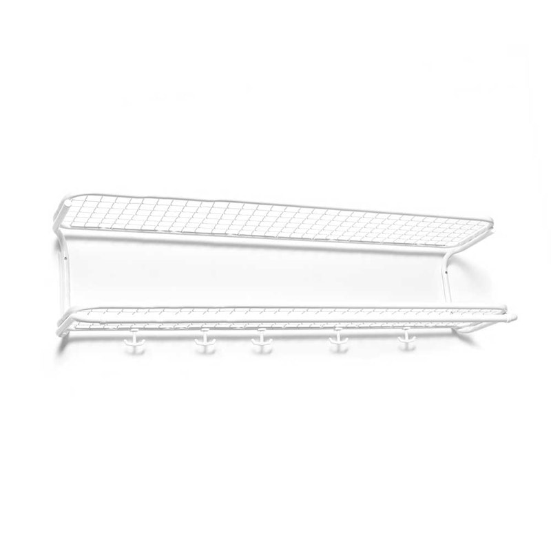 Classic 650 Hattehylle 120 cm, Hvit
