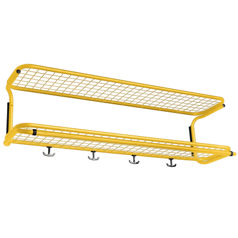 Classic Hattehylle Dobbel Sun Yellow 100 cm