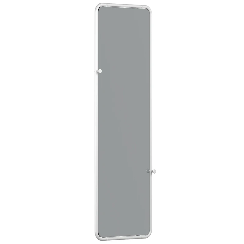 Classic Veggspeil 40x120, Hvit