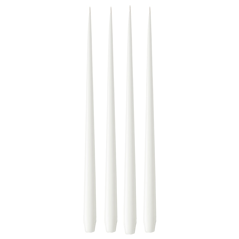 Antikklys Lakkert 42 cm 4-pk, Silky