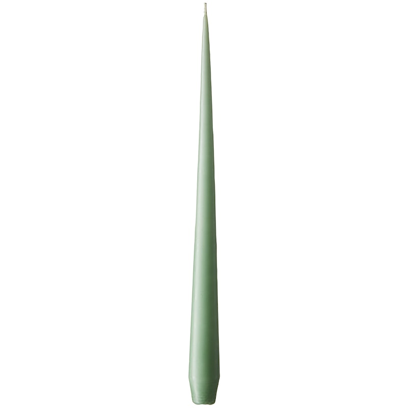 Antikklys Matt 32 cm 4-pk, Eucalyptus Green
