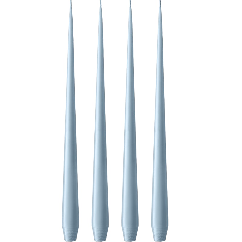 Taper Stearinlys 32 cm 4-pk, Dusty Blue