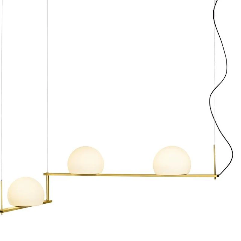 Circ Pendel Satin Gull/Svart