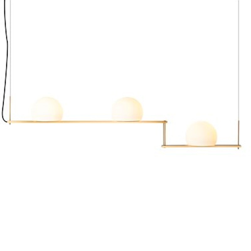 Circ T-3716 Pendel, Satin Gold / Svart