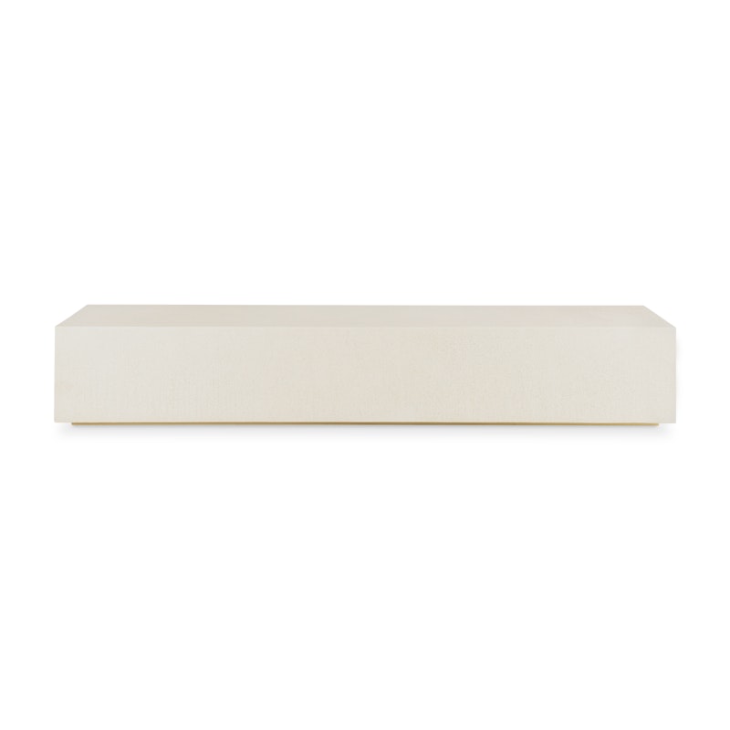 Elements Salongbord 45x180 cm, Off-white