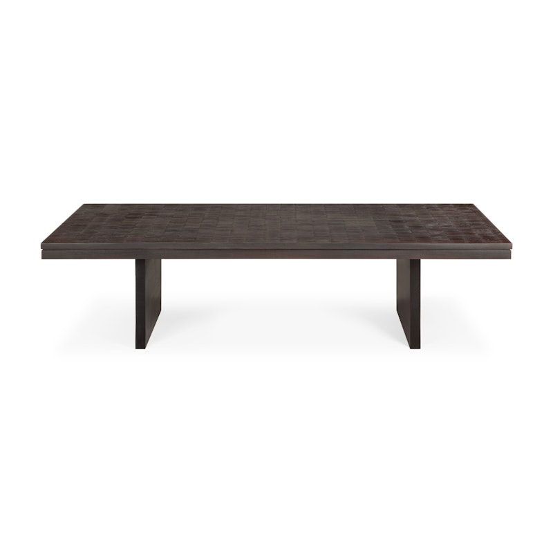 Grooves Salongbord Teak, 65x135 cm